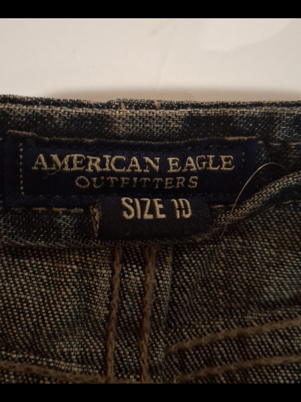 American Eagle Outfitters Dark Blue Denim Mini Skirt - Picture 6 of 14